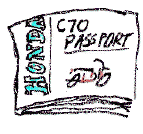 Honda C70 Passport